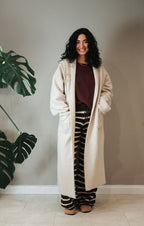 Bequemer oversized Mantel