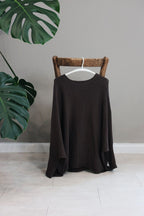 Oversized Basic Pulli - elegant & zeitlos