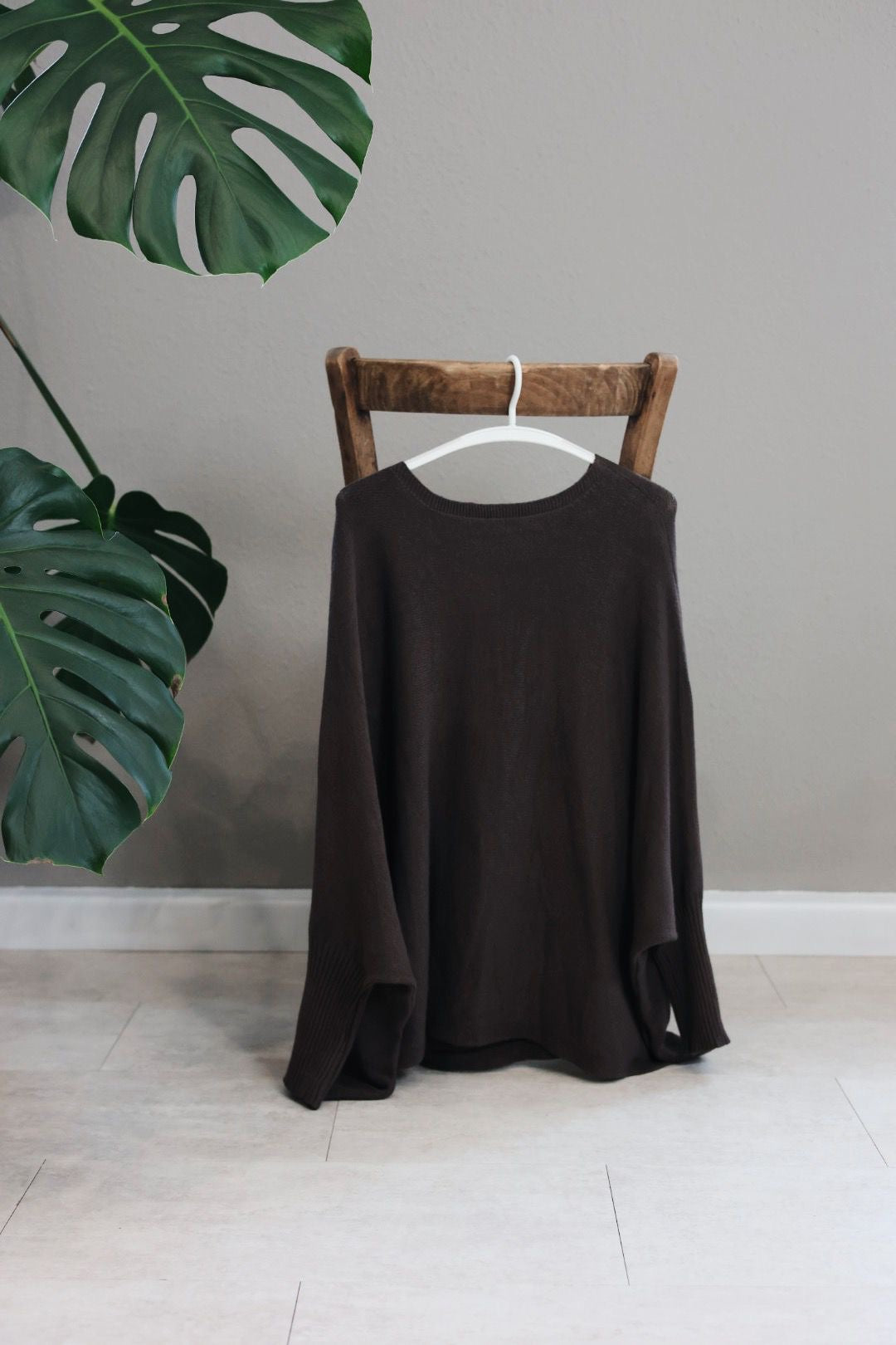 Oversized Basic Pulli - elegant & zeitlos