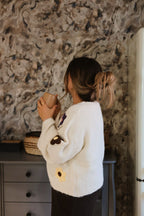 Kuschliger Blumencardigan