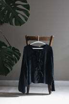 Musselin-Schleifenbluse – luftig & besonders