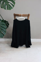Oversized Basic Pulli - elegant & zeitlos