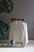 Musselinbluse mit Ballonärmel