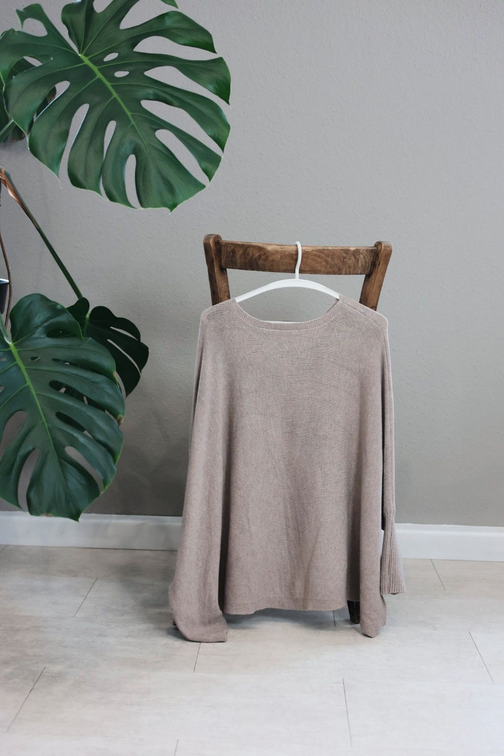 Oversized Basic Pulli - elegant & zeitlos
