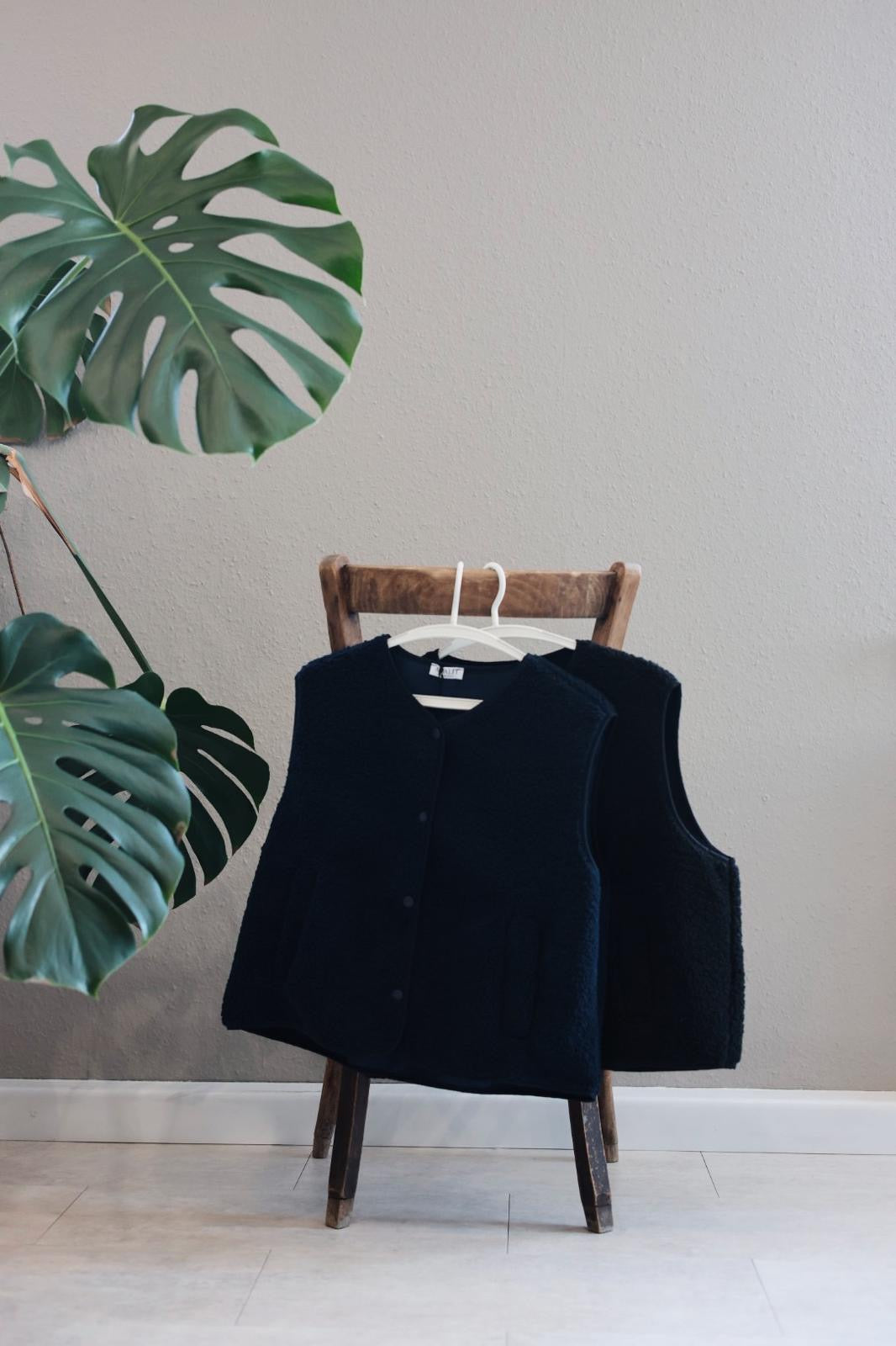 Teddyweste oversized - cozy & hochwertig