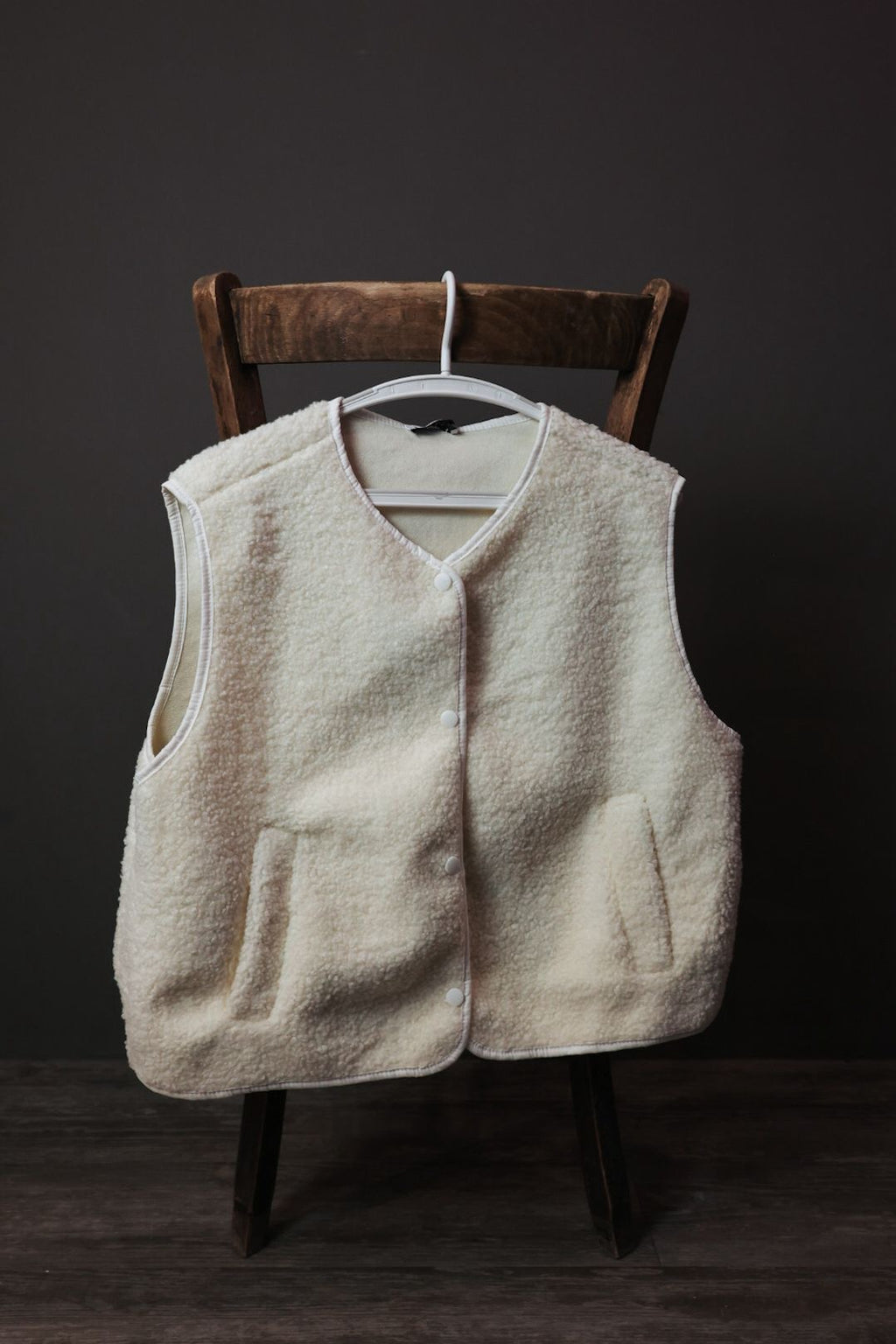 Teddyweste oversized - cozy & hochwertig