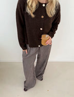 Gestreifte Musselinhose