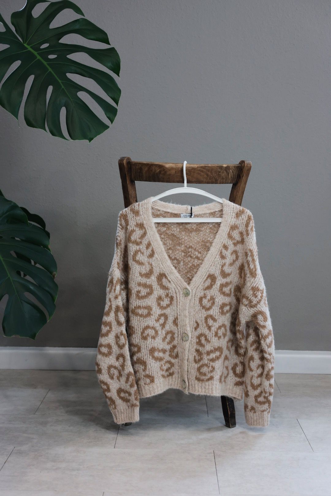 Kuscheliger Leo-Cardigan